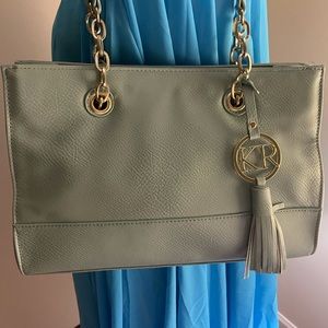 EUC Kim Rogers bag in mint green